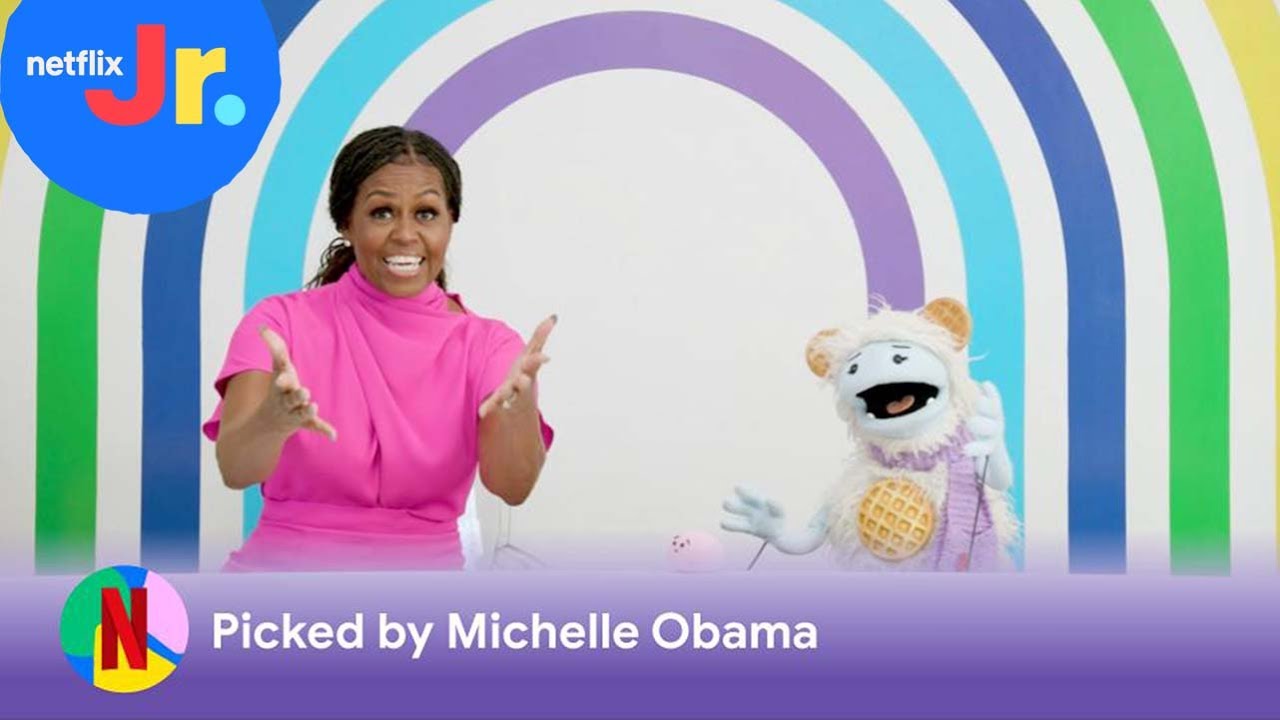 Kitchen Adventures with Michelle Obama, Waffles + Mochi!