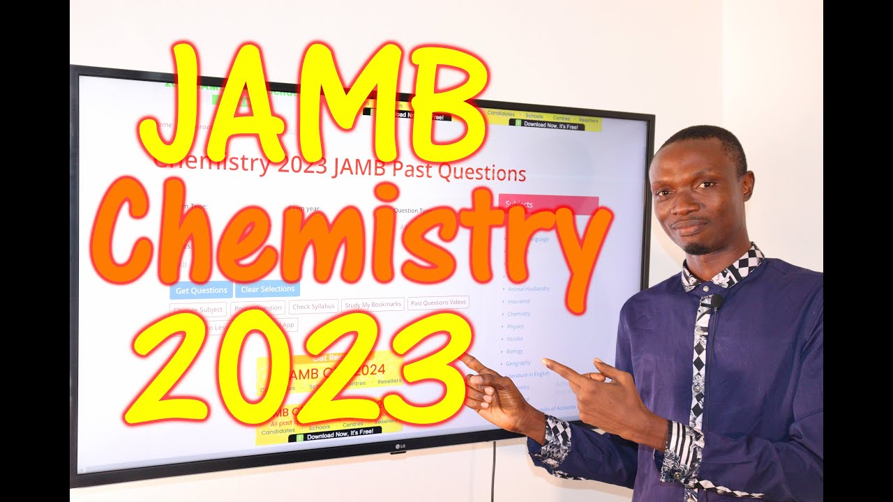 2023 JAMB Chemistry Past Questions