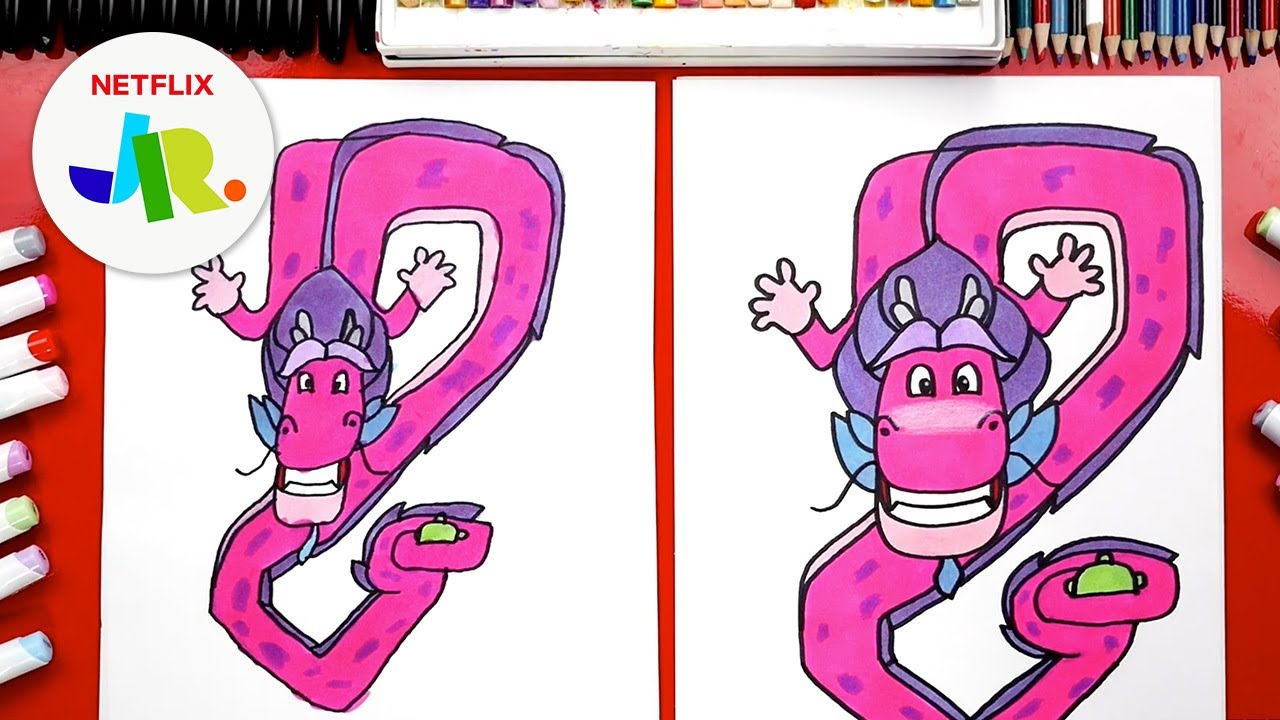 Learn How to Draw ✍️ Netflix Jr