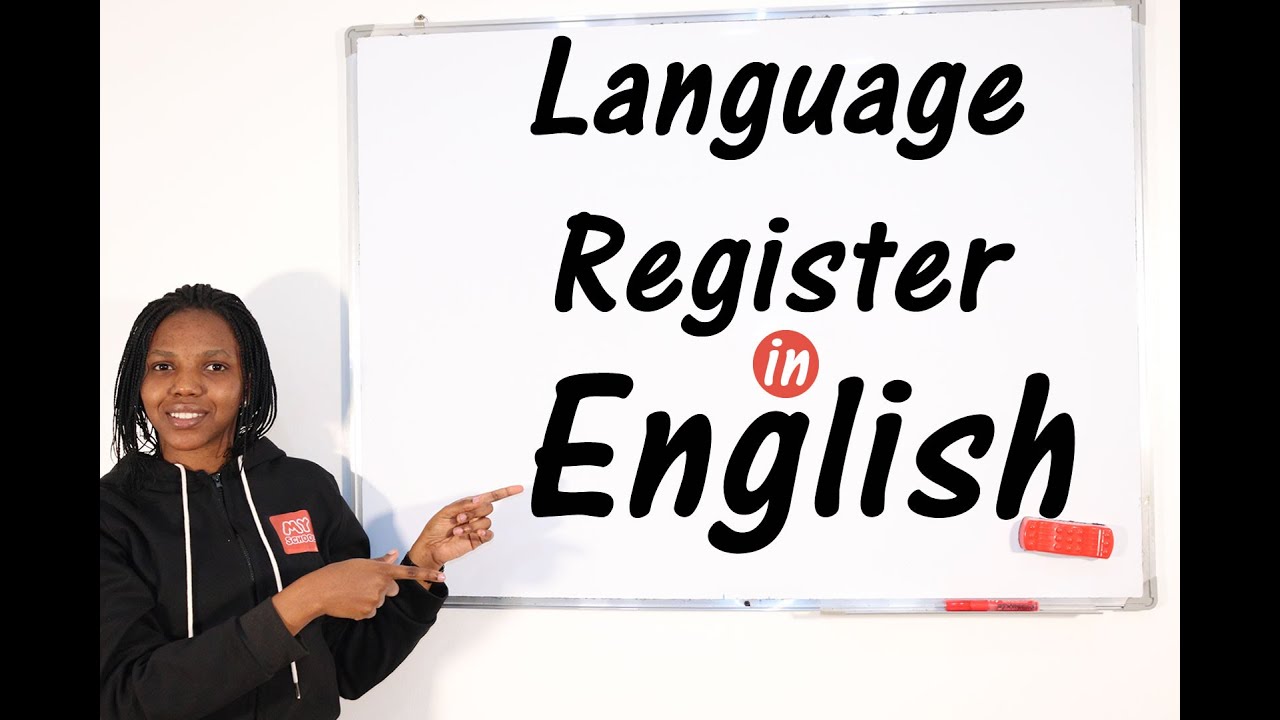 Language Register background