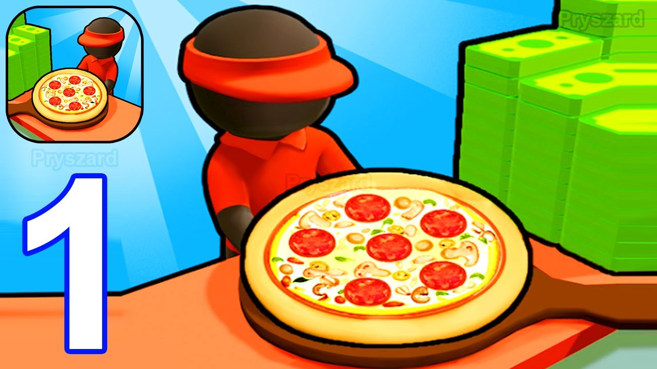 Pizza Ready - Gameplay Walkthrough Part 1 Stickman Pizza Restaurant Idle Tycoon (iOS, Android)