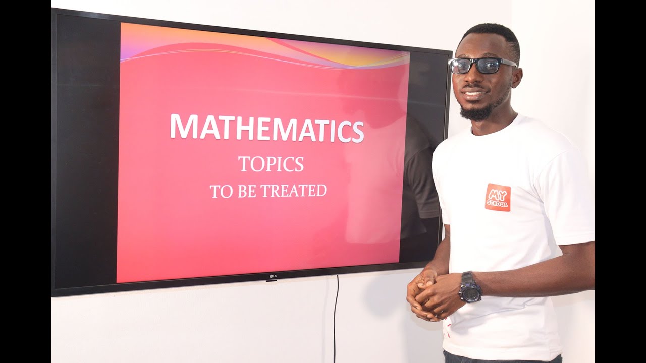 Mathematics Lessons for JAMB, WAEC, NECO, NABTEB, SS1, SS2 and SS3 students