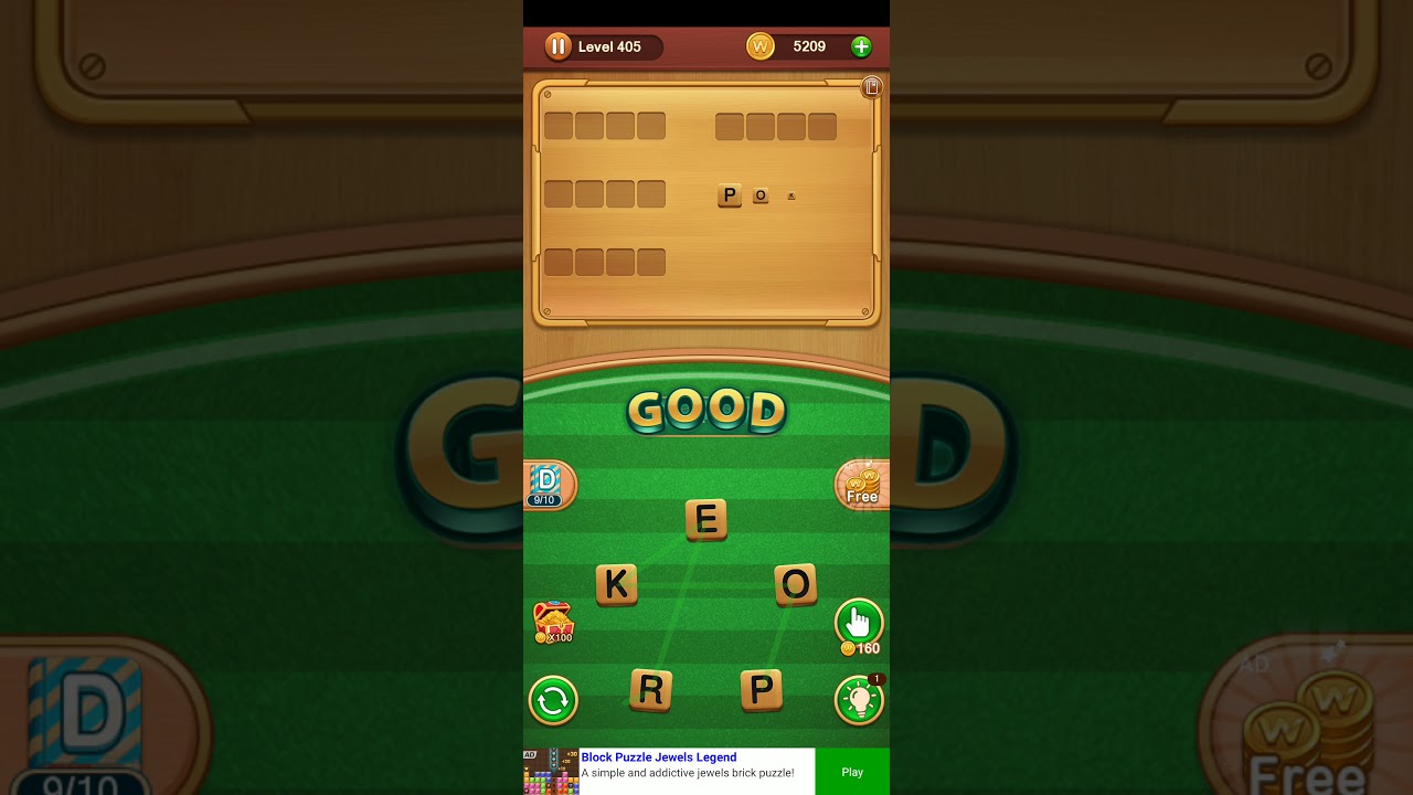 Word Legend Level 401 - 410 Answers