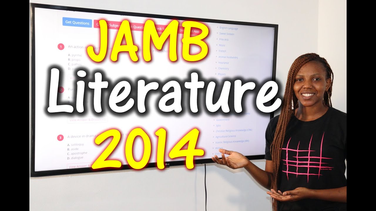 2014 JAMB Literature in English Past Questions