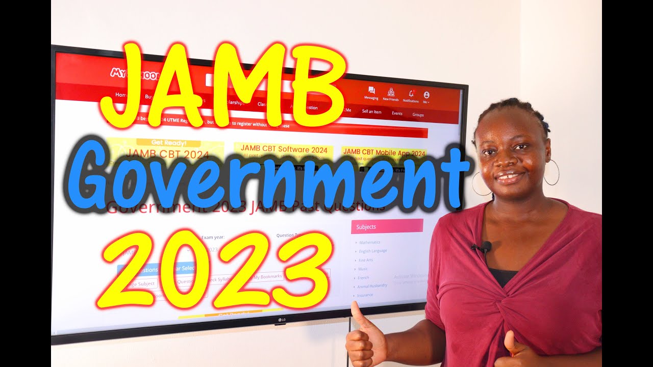 2023 JAMB Government Past Questions