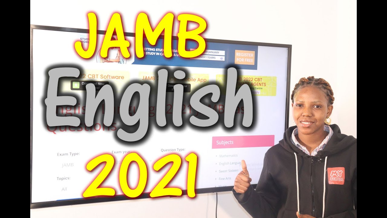 2021 JAMB English Past Questions