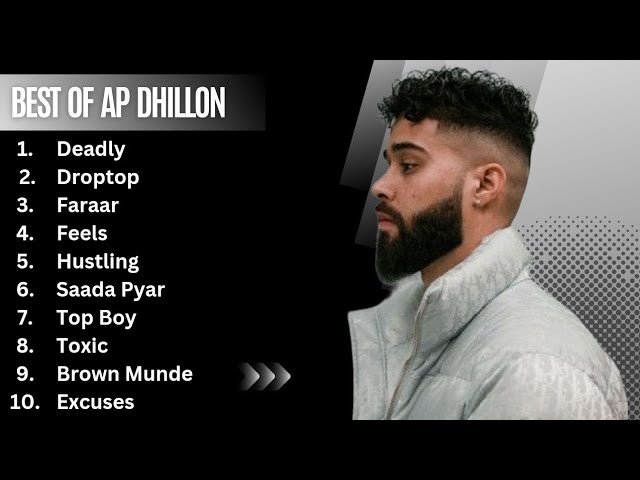 AP Dhillon all song | Non Stop AP Dhillon hit songs | New Punjabi songs 2023