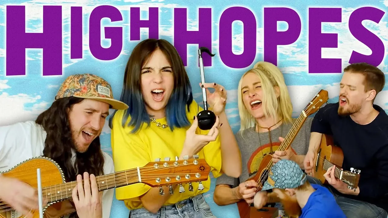 HIGH HOPES - Gabriela Bee & Walk Off The Earth (Cover) background