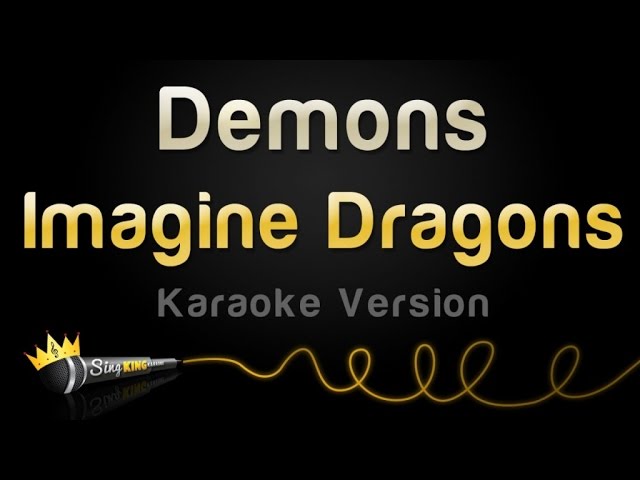 Imagine Dragons - Demons (Karaoke Version) background