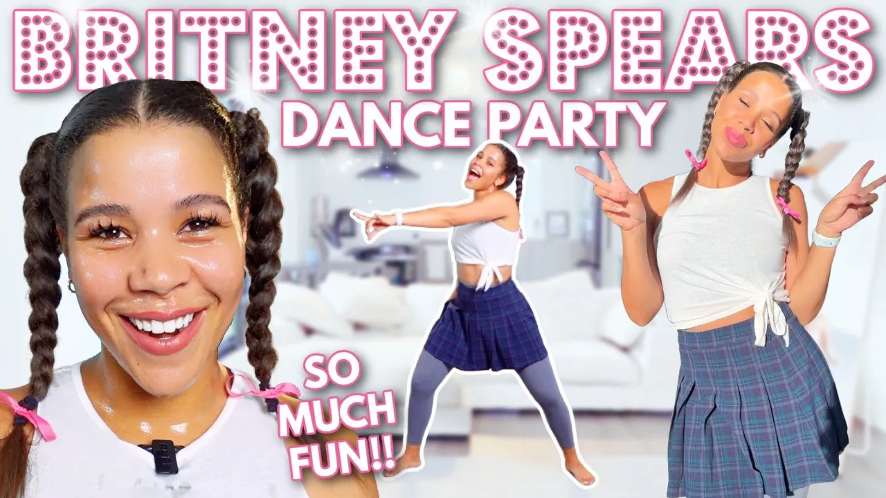 Britney Spears Cardio Dance Party | Intense Full Body Workout | growwithjo (2021) | Watch on Movi47