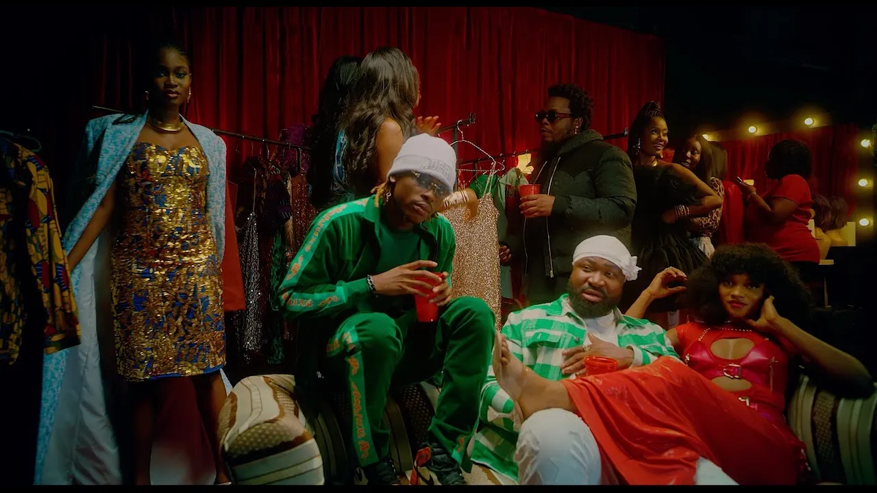 HarrySong - She Knows feat. Olamide & Fireboy DML (Official Video) background
