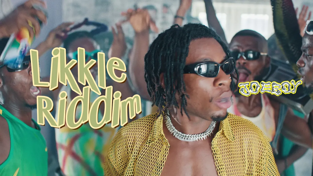 Joeboy - Likkle Riddim (Official Music Video) background
