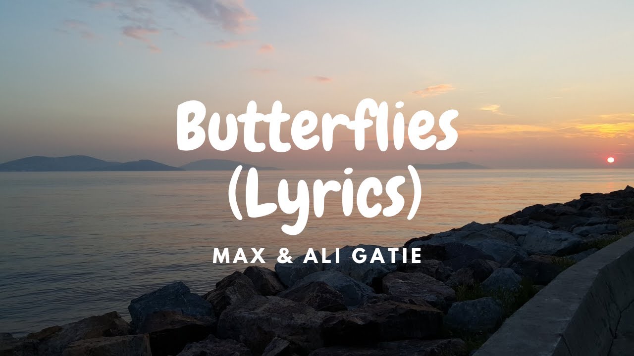 MAX & Ali Gatie - Butterflies (Lyrics) background