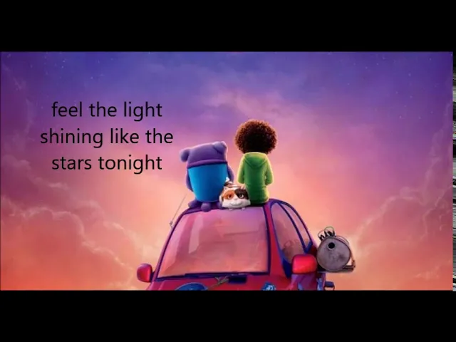 Feel The Light - Jennifer lopez - dreamworks Home (Lyrics) background