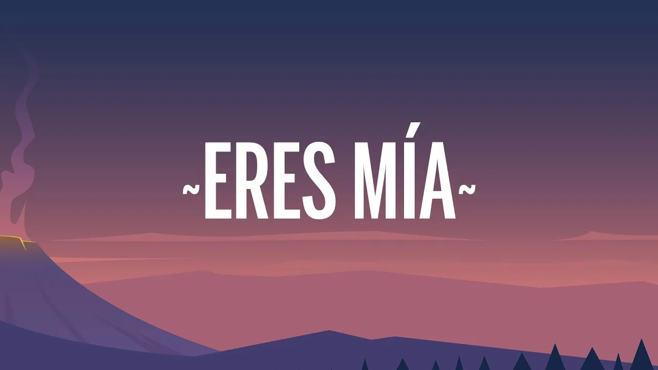 Romeo Santos - Eres Mía (Letra/Lyrics) background