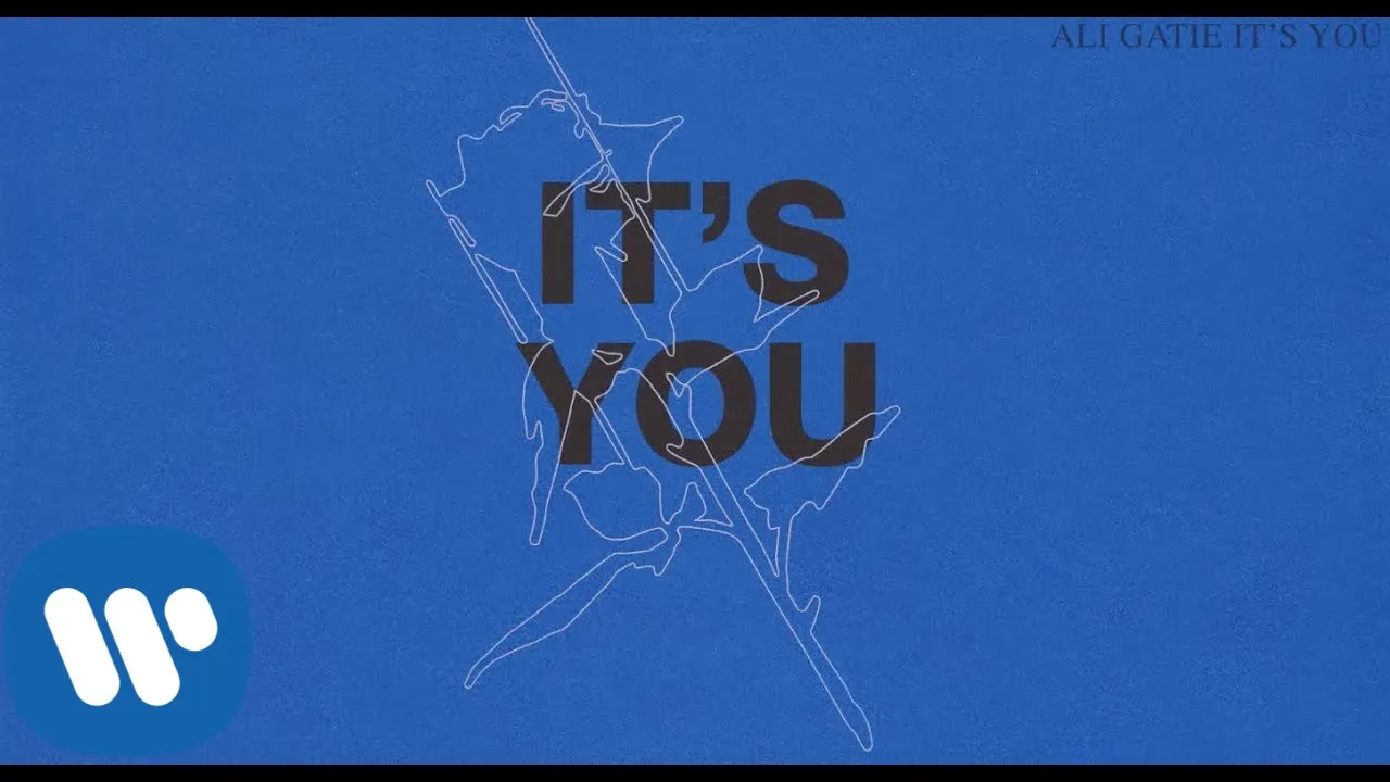 Ali Gatie - It's You (Official Lyrics Video) background