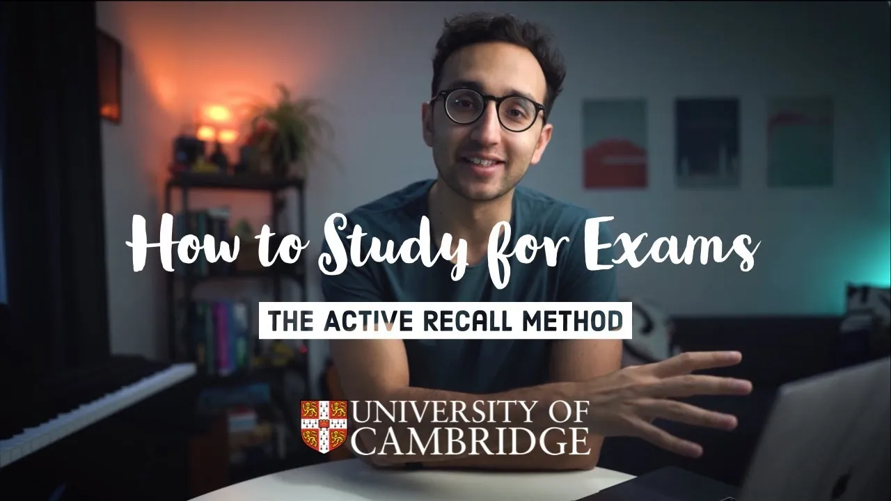 How my friend ranked 1st at Medical School - The Active Recall Framework (2019) | Watch on Movi47