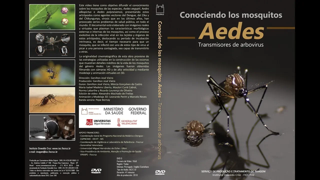 Conociendo los mosquitos Aedes   Transmisores de arbovirus (2018) | Watch on Movi47