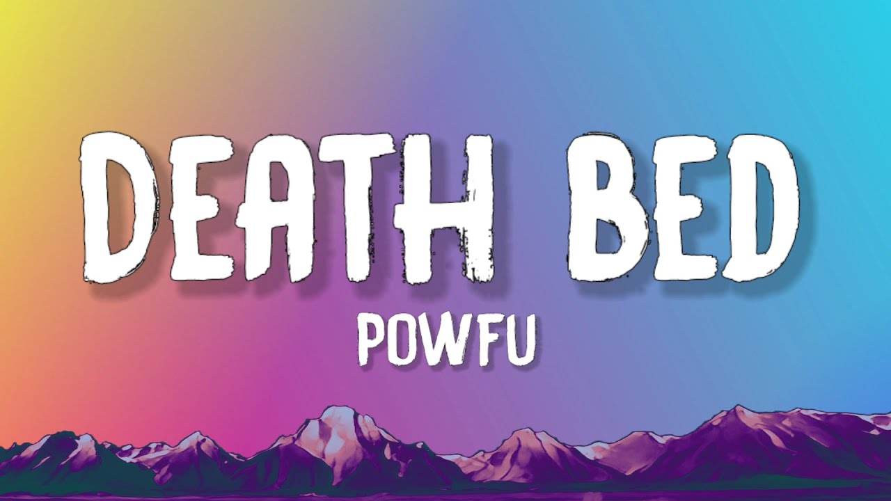 Powfu - death bed (coffee for your head) (Lyrics) ft. beabadoobee backdrop