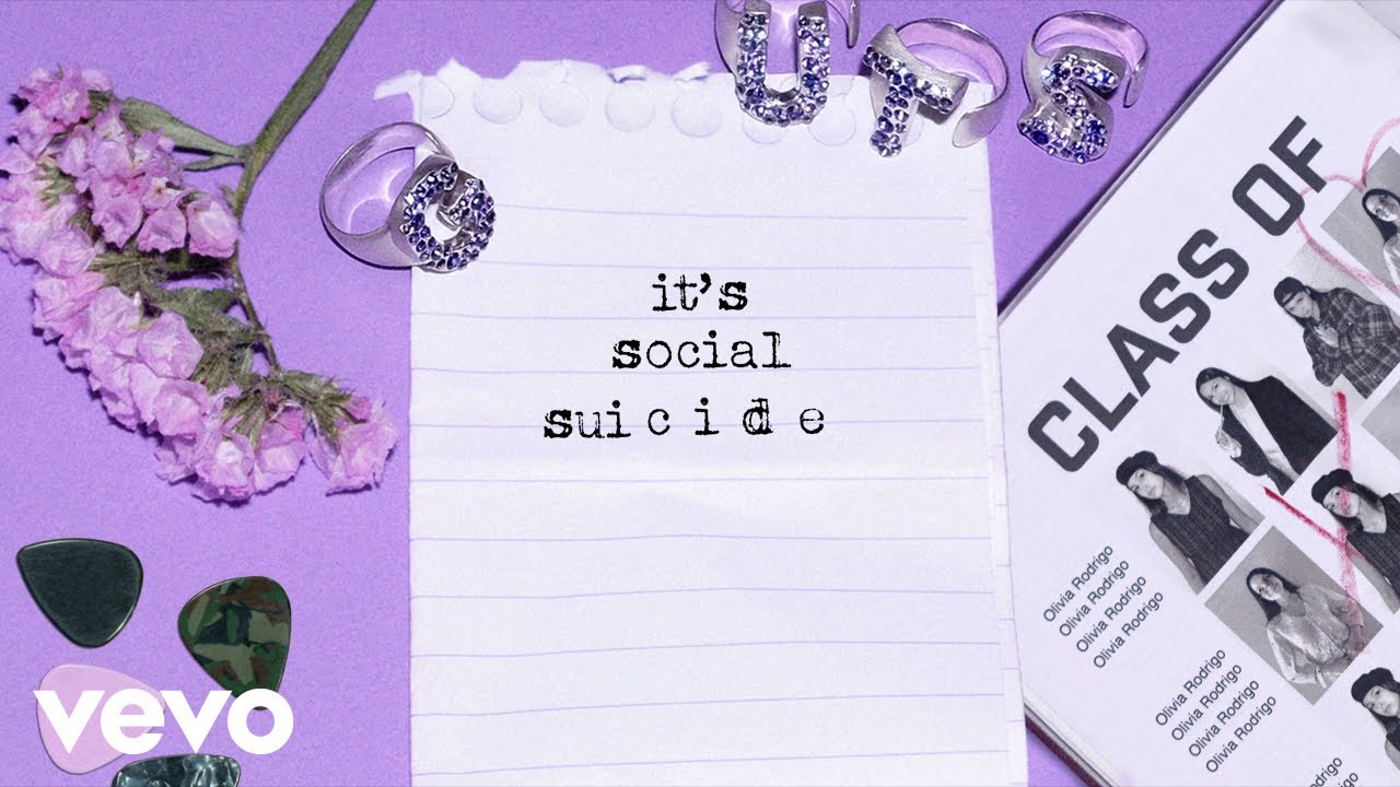 Olivia Rodrigo - ballad of a homeschooled girl (Official Lyric Video) background