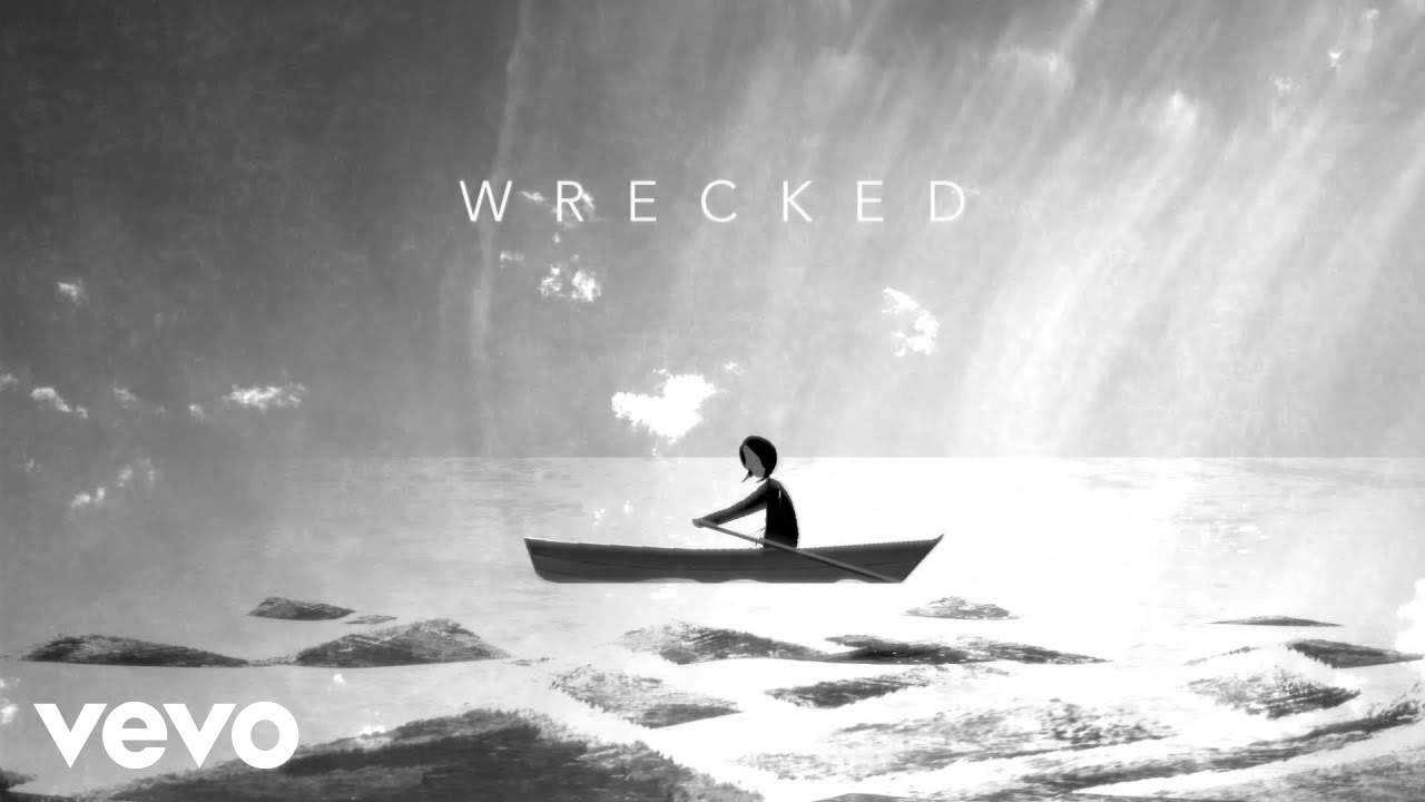 Imagine Dragons - Wrecked (Lyric Video) background