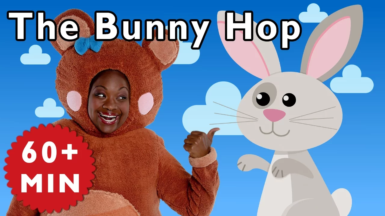 The Bunny Hop + More | Nursery Rhymes from Mother Goose Club