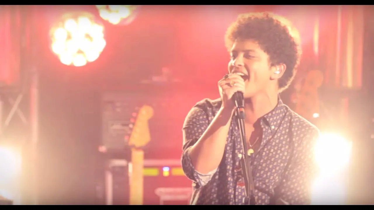 Bruno Mars - Locked Out Of Heaven (from La Maroquinerie in Paris) (Official Live Performance) background