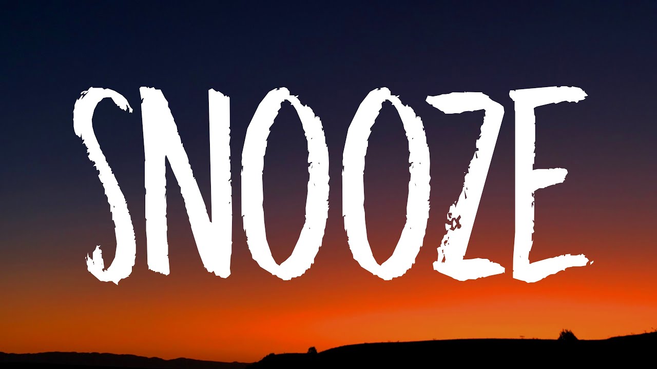 SZA - Snooze (Lyrics) background