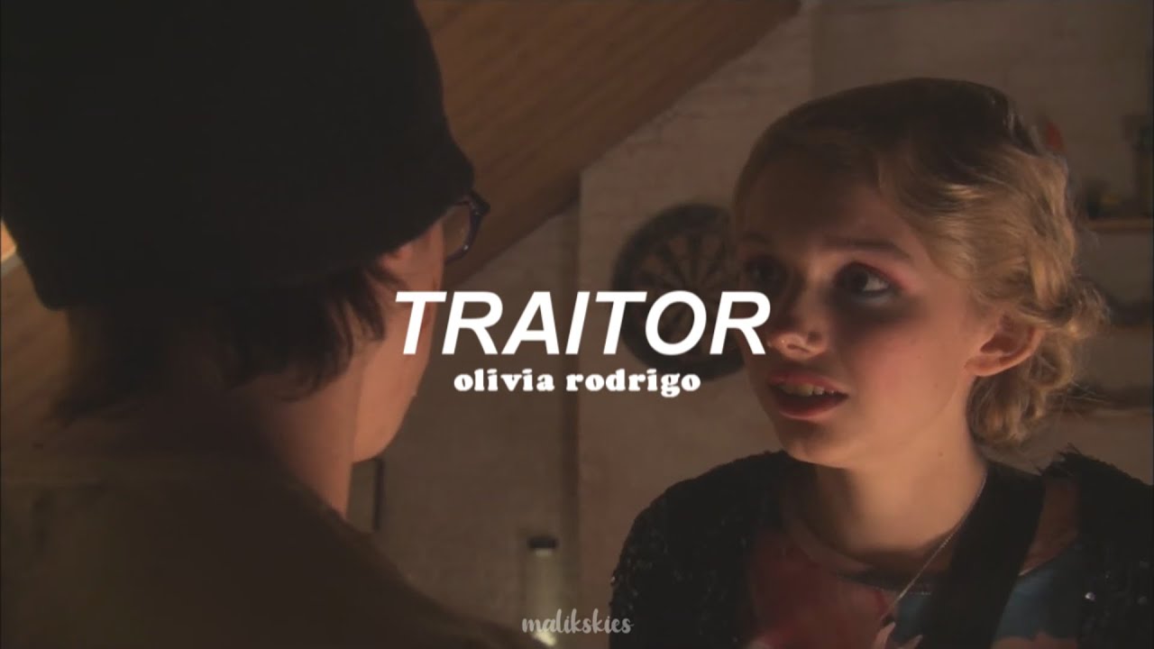 Olivia Rodrigo - traitor (Traducida al español) background