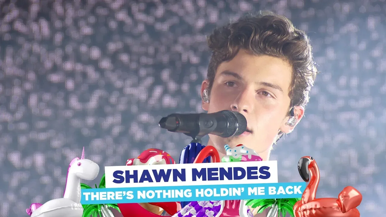 Shawn Mendes - 'There's Nothing Holdin' Me Back' (live at Capital's Summertime Ball 2018) backdrop