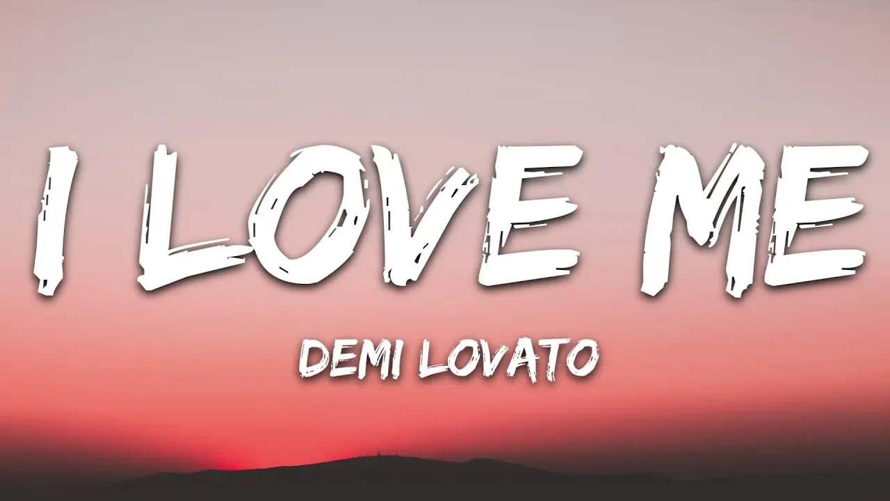 Demi Lovato - I Love Me (Lyrics) backdrop