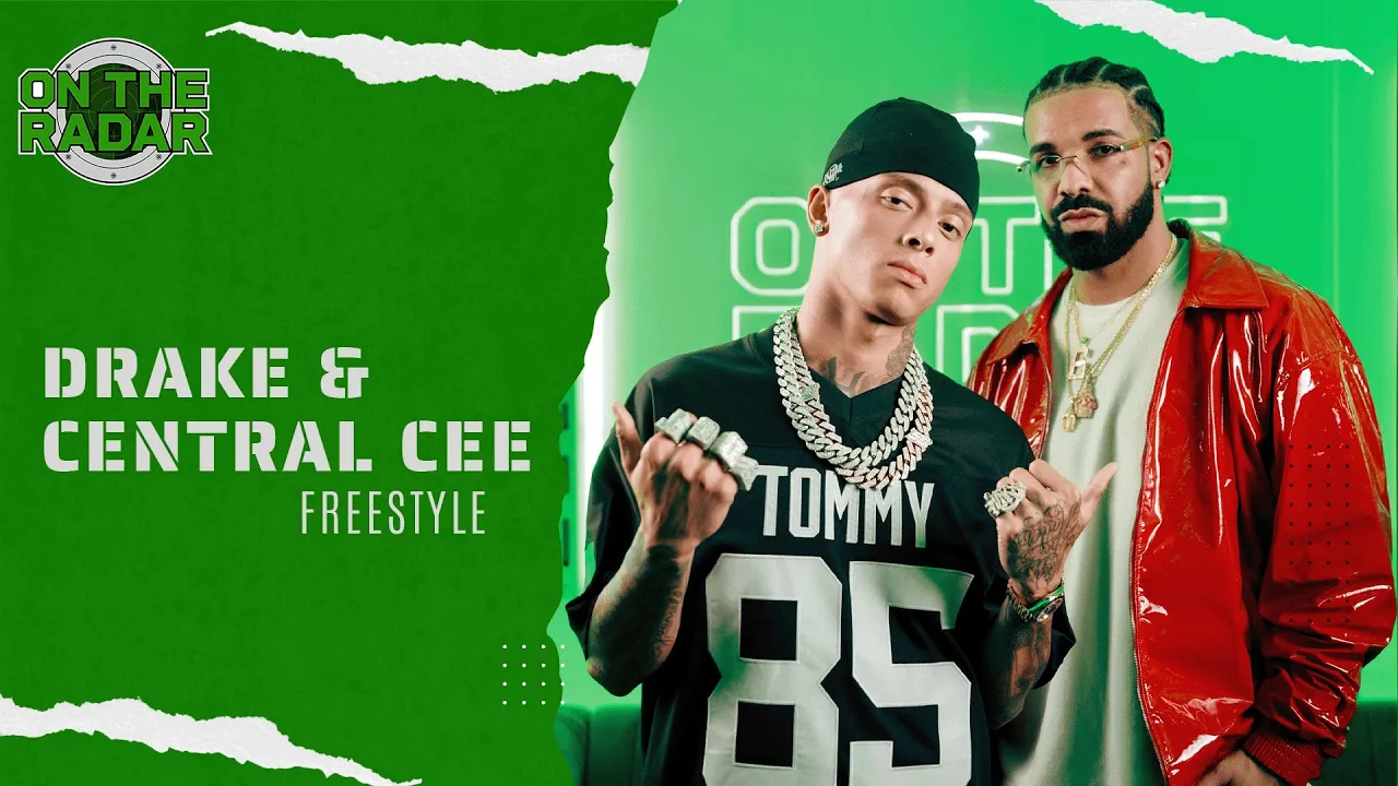 The Drake & Central Cee "On The Radar" Freestyle background