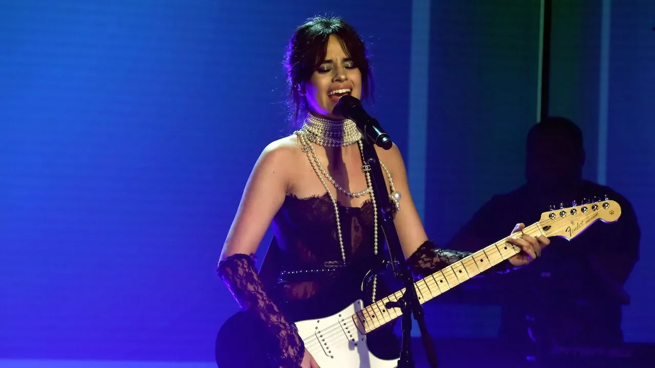 Camila Cabello Performs 'Never Be the Same' background