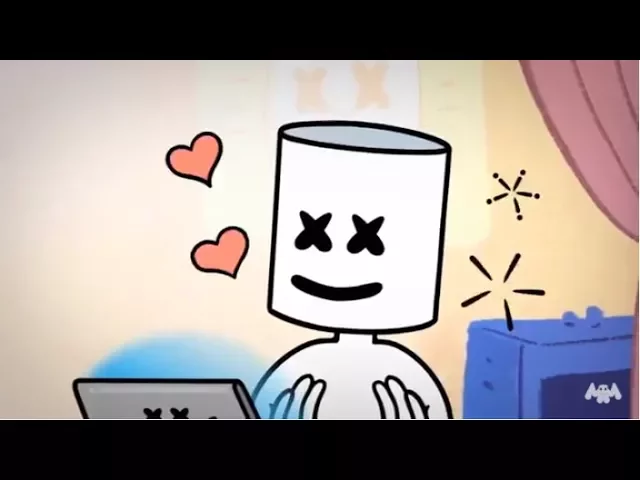 Marshmello - LoVe U (Official Music Video) background