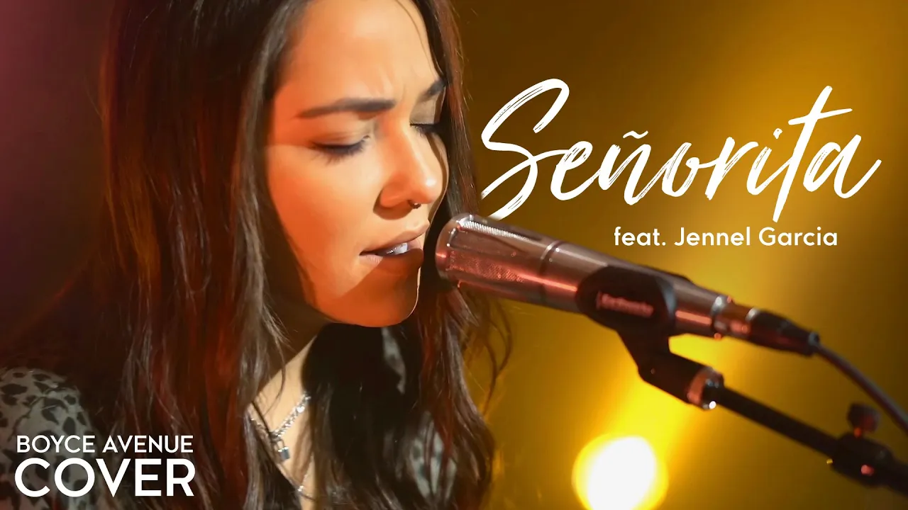 Señorita - Camila Cabello, Shawn Mendes (Boyce Avenue ft. Jennel Garcia acoustic cover) on Spotify background