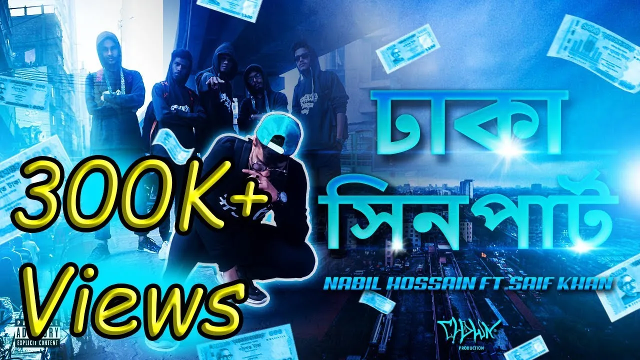 Dhaka Scene Part || New Bangla Rap 2020 || Nabil Hossain Ft Cfu36 background