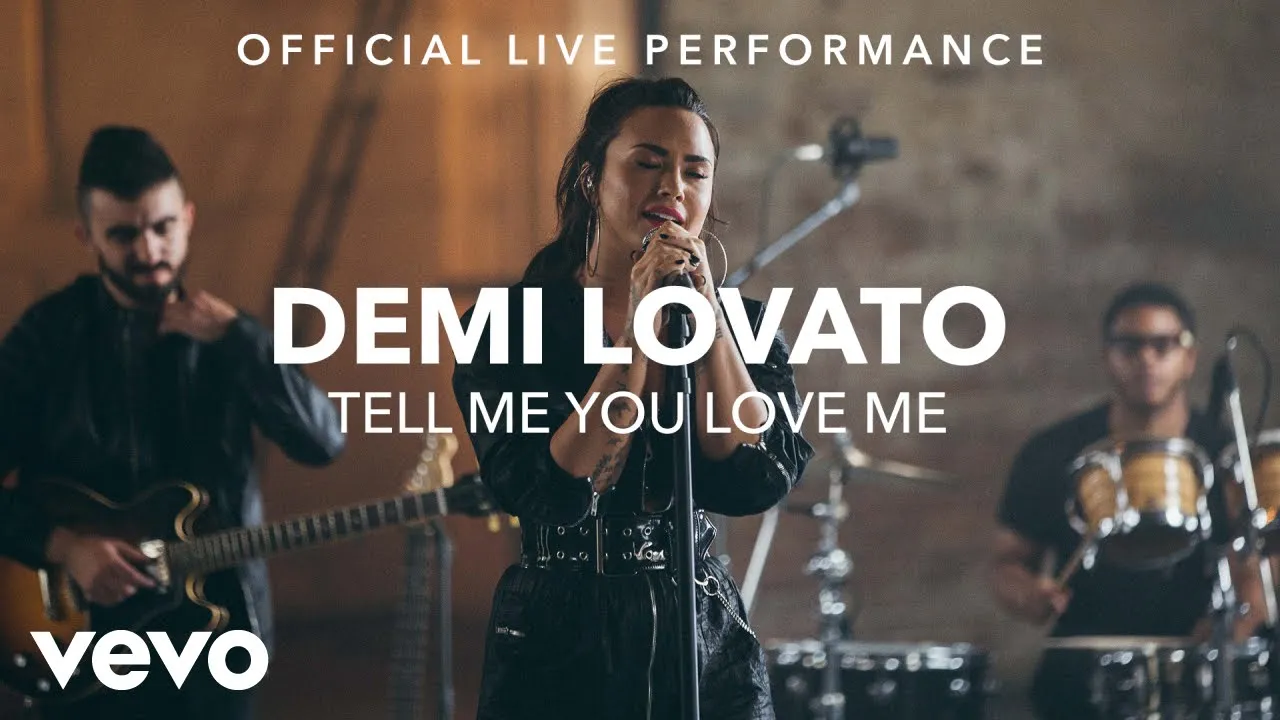 Demi Lovato - Tell Me You Love Me (Vevo X Demi Lovato) background