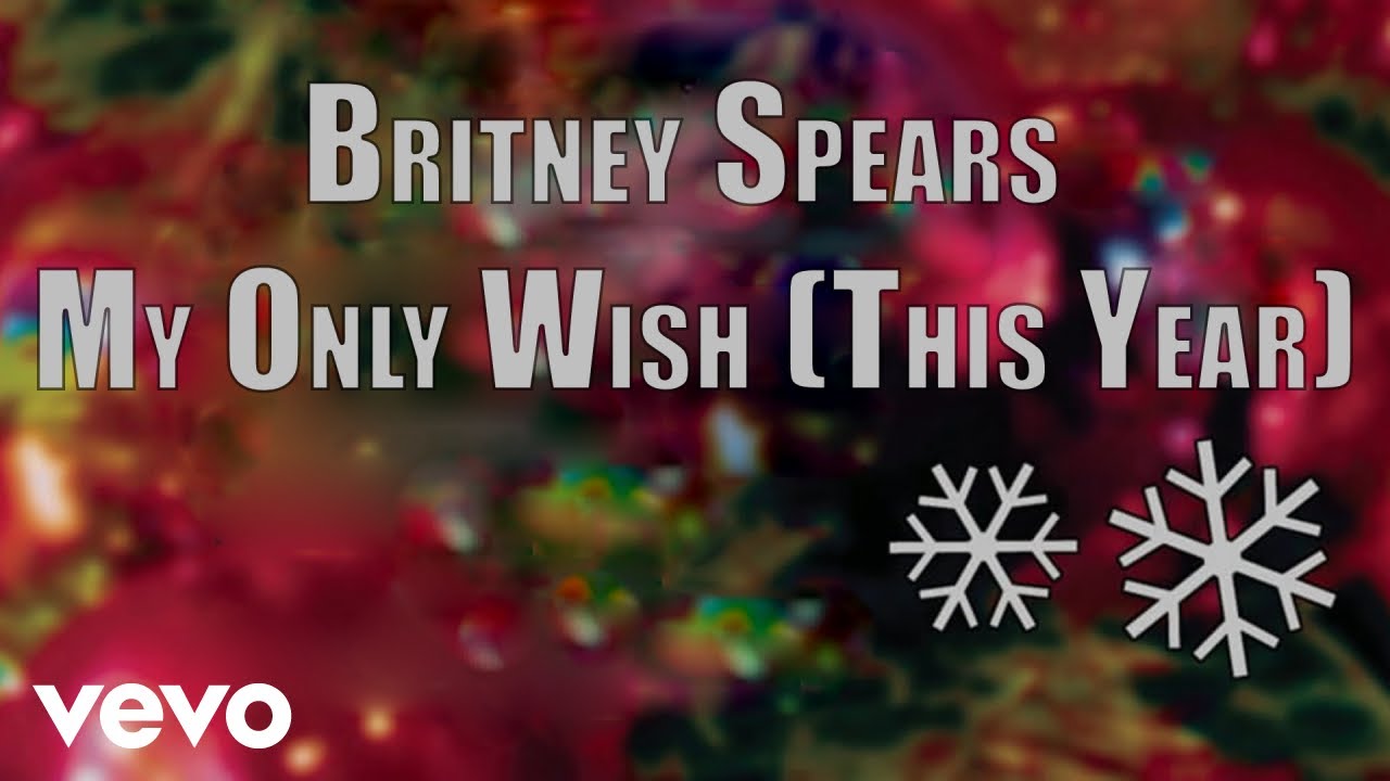 Britney Spears - My Only Wish (This Year) (Official Audio) background