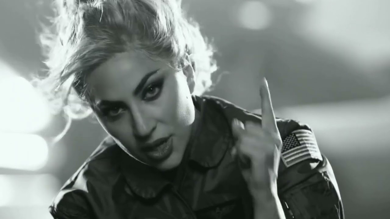 lady gaga hold my hand extended