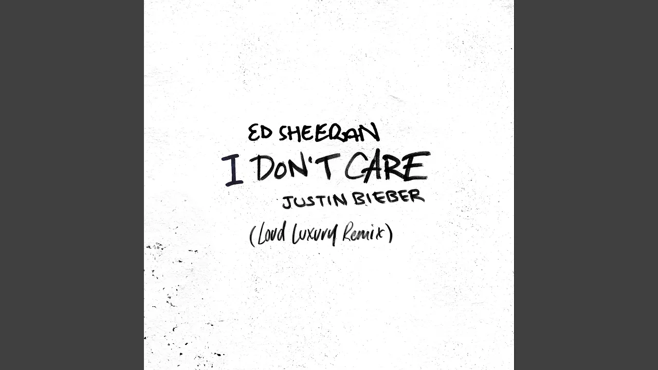 I Don't Care (Loud Luxury Remix) background