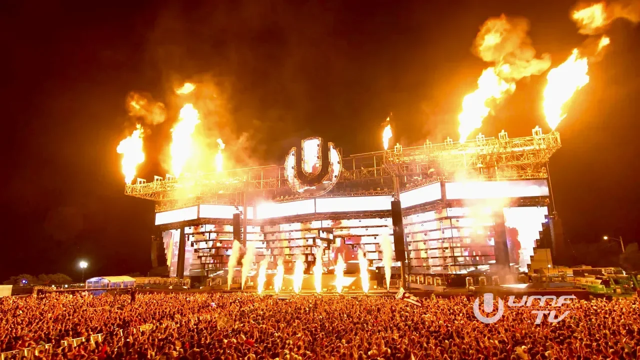 MARSHMELLO - LIVE at Ultra Music Festival Miami #ULTRA2019 poster — similar to Marshmello Holds First Ever Fortnite Concert Live at Pleasant Park