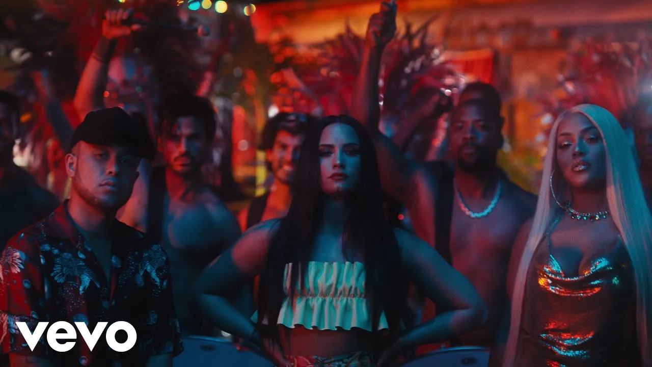 Jax Jones - Instruction ft. Demi Lovato, Stefflon Don background