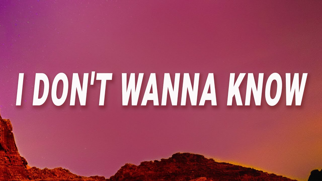 Metro Boomin, The Weeknd - I don't wanna know (Creepin') (Lyrics)