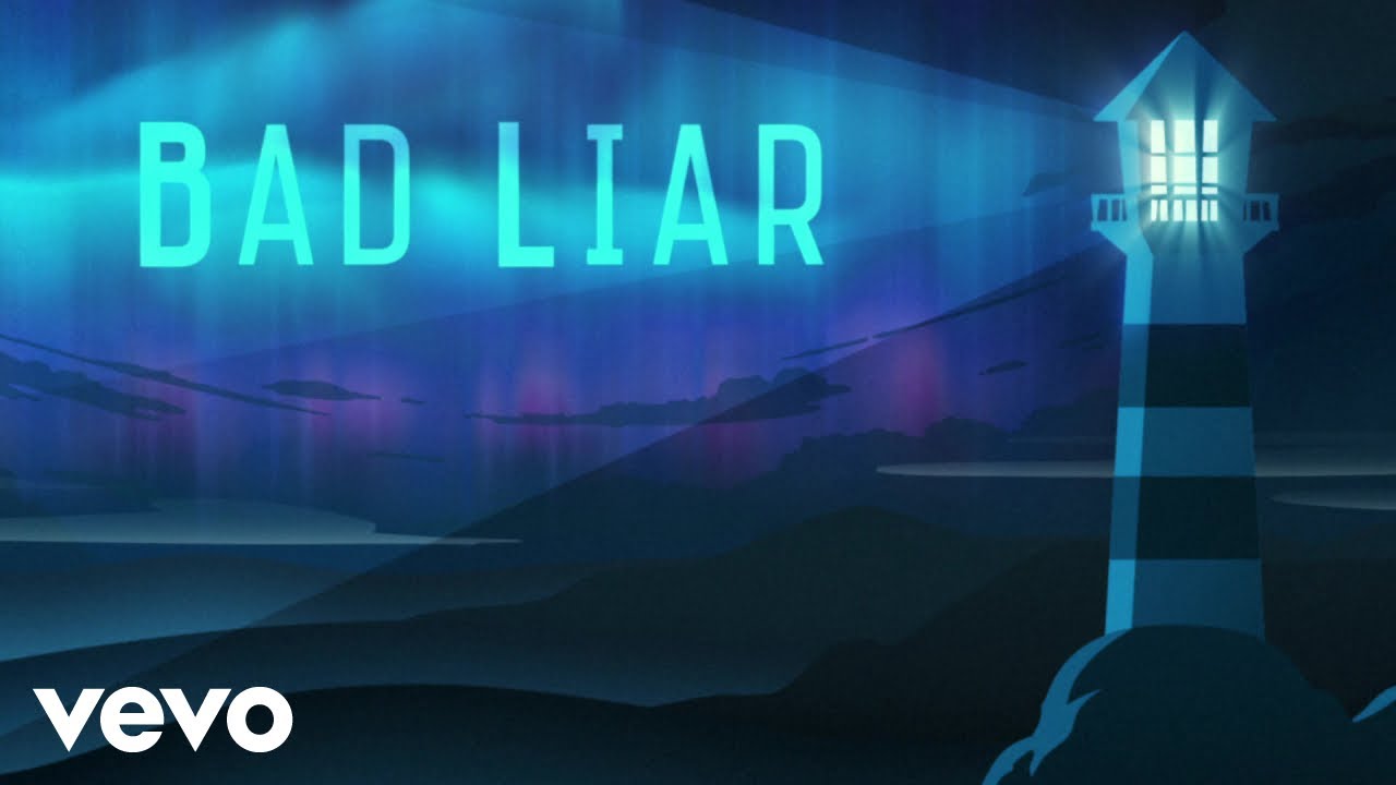 Imagine Dragons - Bad Liar (Lyric Video) background