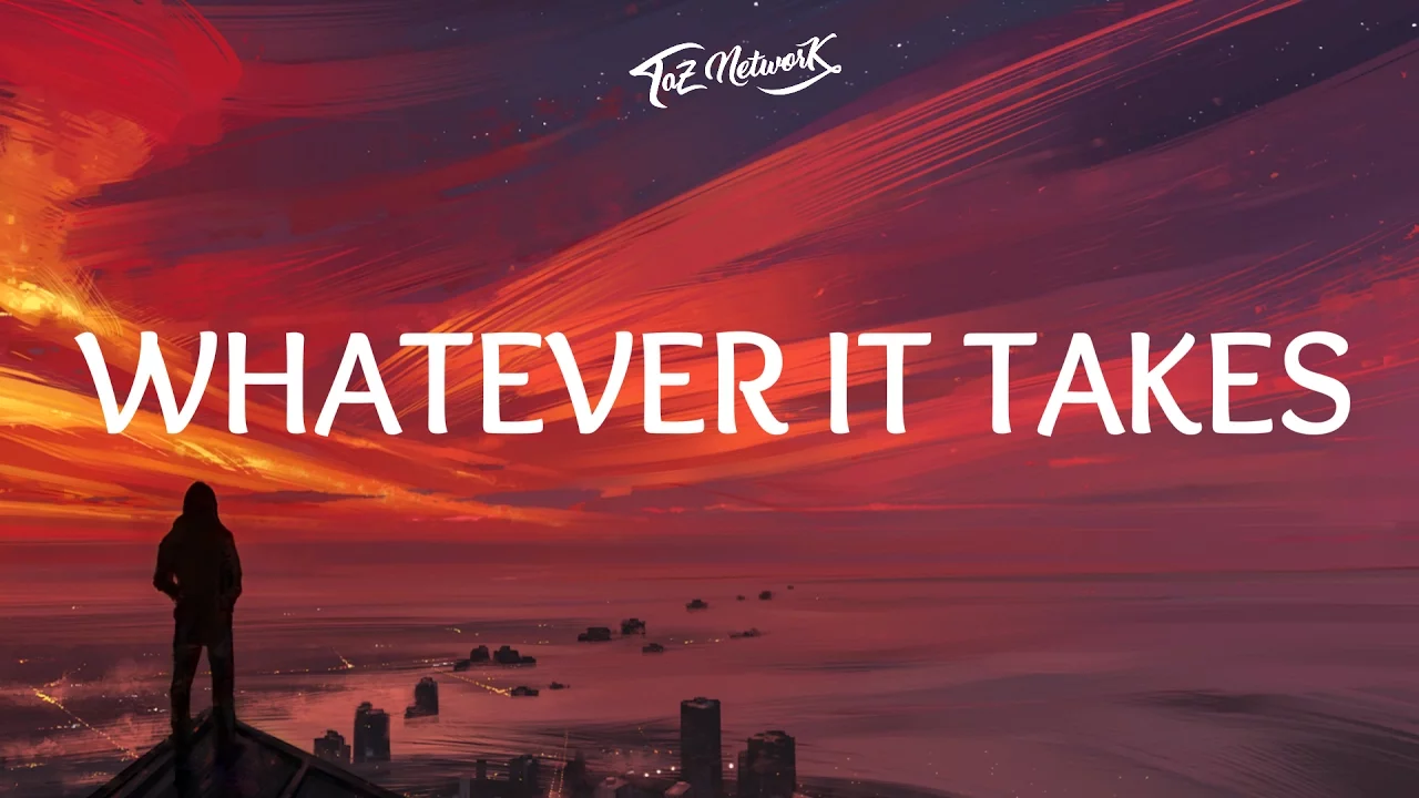 Imagine Dragons - Whatever It Takes (Lyrics / Lyric Video) background