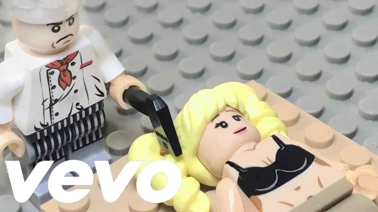 LEGO Version | Katy Perry - Bon Appétit ft. Migos | Parody background