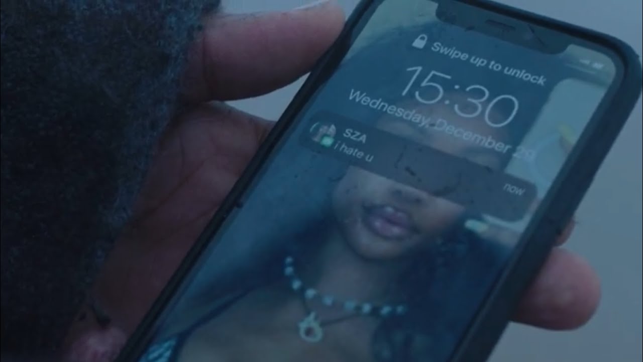 SZA - I Hate U (Visualizer) background