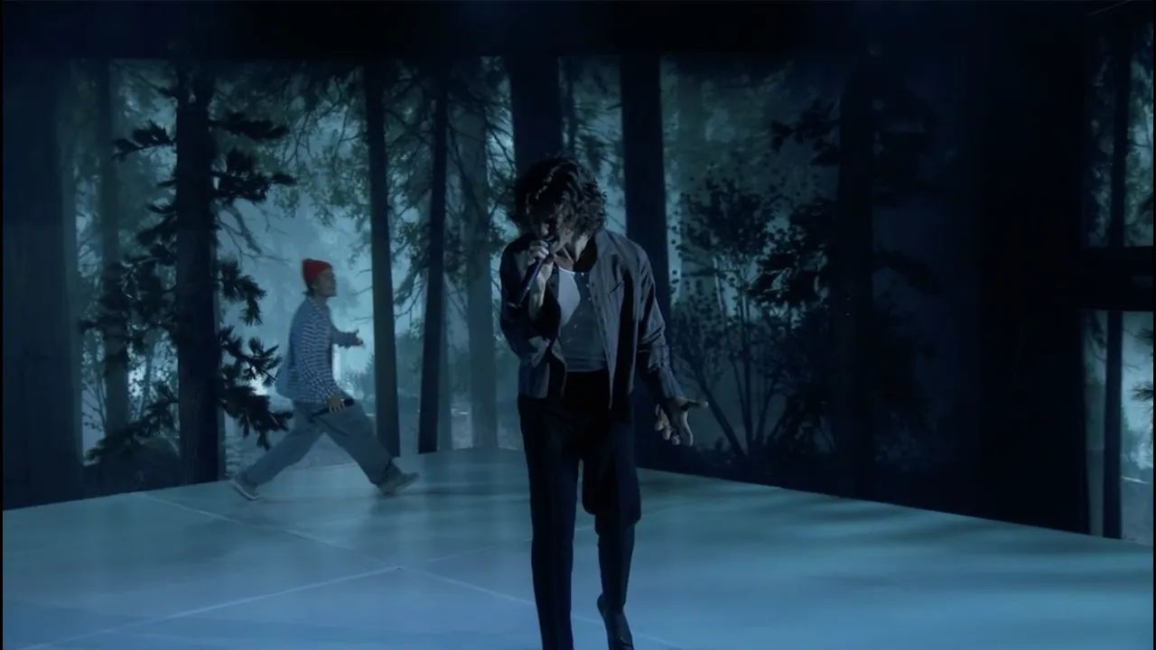 Shawn Mendes & Justin Bieber - Monster (Live From The AMA’s / 2020) backdrop