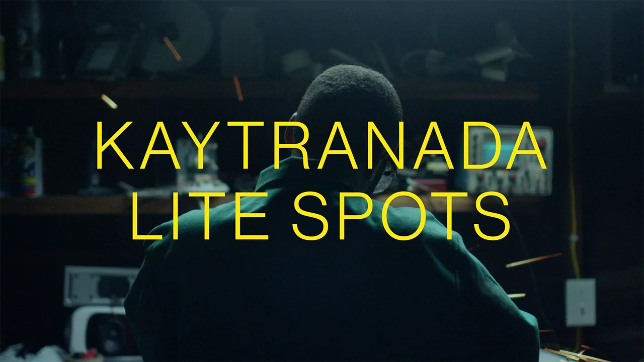 KAYTRANADA - LITE SPOTS backdrop
