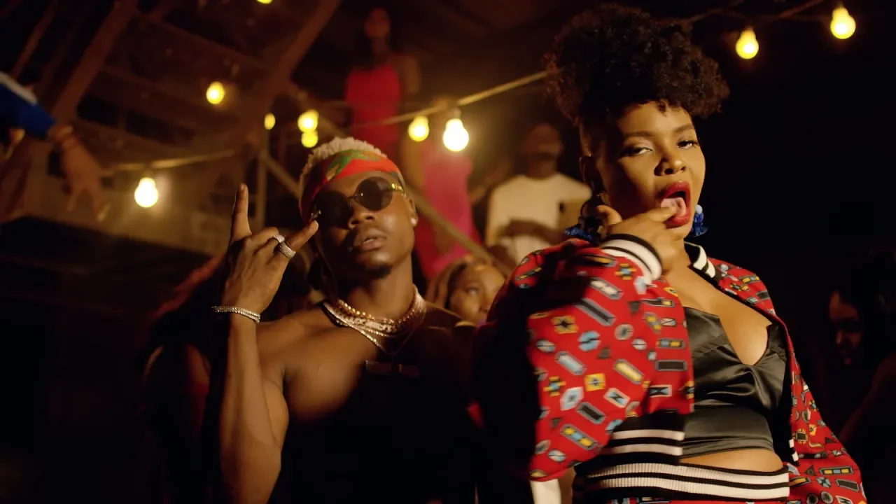 Harmonize Ft Yemi Alade - Show Me What You Got (Official Music Video) Sms SKIZA 8545385 to 811 background
